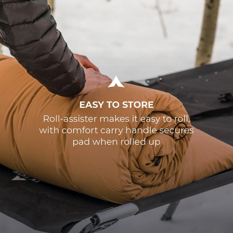 Teton Canvas Camp Pad, Sleeping Pad for Car Camping